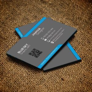 single sided business cards