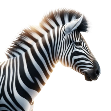 zebra transparent